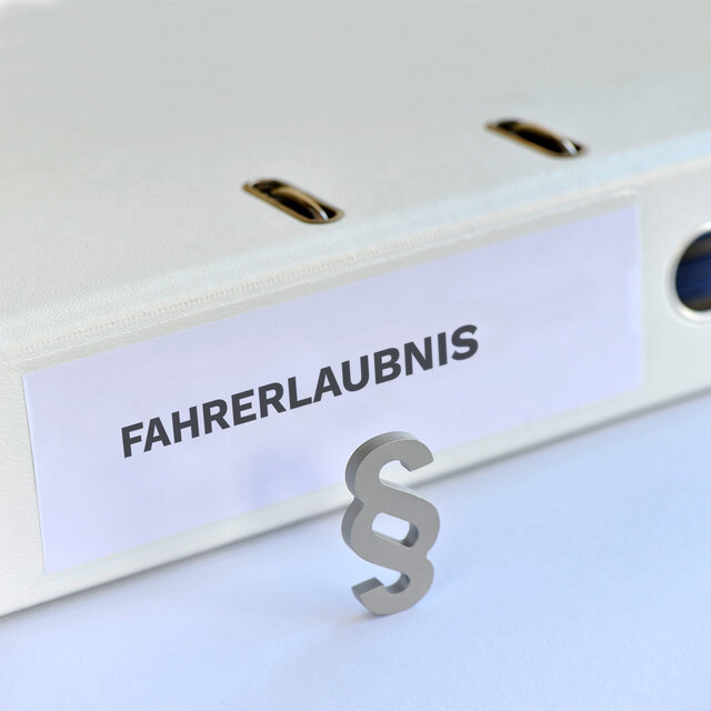 Gutachten für eine Fahrerlaubnis